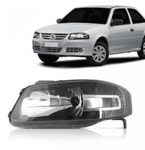 Farol Mascara Negra Preto Gol Parati Saveiro G4 Esquerdo Farol Mascara Negra Preto Gol Parati Saveiro G4 Esquerdo