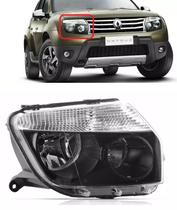 Farol Mascara Negra Renault Duster 2012 2013 14 2015 Direito Farol Mascara Negra Renault Duster 2012 2013 14 2015 Direito