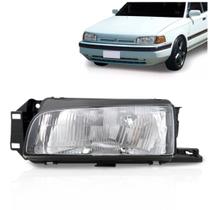 Farol Mazda Protege Cromado 1991 A 1994