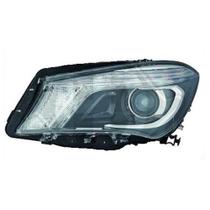 Farol mercedes benz cla 2014 em diante led bi-xenon mascara negra lado esquerdo - magneti marelli