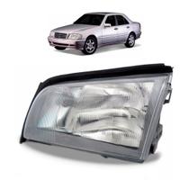 Farol Mercedes C220 1994 A 1996 Foco Duplo C/pisca Farol Mercedes C220 1994 A 1996 Foco Duplo C/pisca