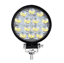 Farol Milha 16 Led 48w 12v Redondo Off-road 6000k Wbcom Farol Milha 16 Led 48w 12v Redondo Off-road 6000k Wbcom