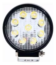 Farol Milha 42w Redondo 14 Leds 12v 24v Universal Aaatop