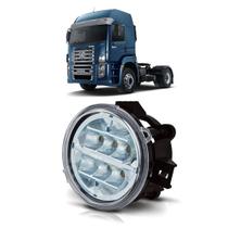 Farol Milha 6 LED Longo Alcance Ônibus Caminhão Van 12 volts Farol Milha 6 LED Longo Alcance Ônibus Caminhão Van 12 volts