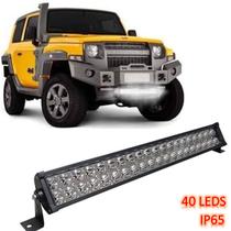 Farol Milha Auxiliar Barra Led Off Road - Jeep