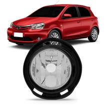 Farol Milha Auxiliar Etios 2012 2013 2014 2015 2016 2017 Com Suporte Vidro