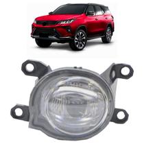 Farol Milha Auxiliar Hilux Sw4 Diamond 2021 2022 2023 2024 Lente Lisa Acrílico