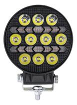 Farol Milha Auxiliar Led 36w Bola Off Road Agrícola Strobo Farol Milha Auxiliar Led 36w Bola Off Road Agrícola Strobo