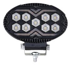 Farol Milha Auxiliar Led 60w Oval Off Road Agrícola Strobo Farol Milha Auxiliar Led 60w Oval Off Road Agrícola Strobo