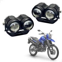 Farol Milha Auxiliar Neblina Led 20w 12v 24v XTZ 250 Lander 249cc 2007 2008 2009 2010 até 2024 Farol Milha Auxiliar Neblina Led 20w 12v 24v XTZ 250 Lander 249cc 2007 2008 2009 2010 até 2024