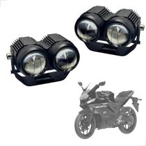 Farol Milha Auxiliar Neblina Led 20w 12v 24v Yamaha YZR R3 321cc 2015 2016 2017 2018 2019 2020