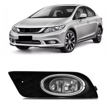 Farol Milha Auxiliar Neblina New Civic 2012 13 2014 Esquerdo Farol Milha Auxiliar Neblina New Civic 2012 13 2014 Esquerdo