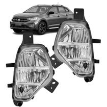 Farol Milha Auxiliar Nivus 20 21 22 23 24 Virtus 23 24 25 26 Amarok 2025... Com Led Par 2 peças