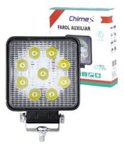Farol Milha Auxiliar Off-road Led Agrícola 27w Chimex