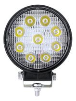 Farol Milha Auxiliar Offroad Led Agrícola 27w Chimex Redondo