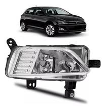 Farol Milha Auxiliar Polo Virtus 2018 2019 2020 2021 2022 Cromado Direito