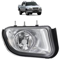 Farol Milha Auxiliar S10 2001 2002 2003 2004 2005 2006 2007 2008 2009 2010 2011 Lente Lisa Vidro