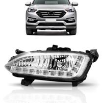 Farol milha auxiliar santa fé 2014 2015 2016 2017 sem led Farol milha auxiliar santa fé 2014 2015 2016 2017 sem led