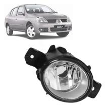 Farol milha clio 2003/2014 march redondo lisa / lado direito