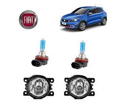 Farol Milha Fiat Argo 2018 H11 Super Branca Par