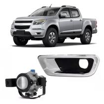 Farol Milha + Grade S10 Blazer 2012 2013 2014 2015 Esquerdo