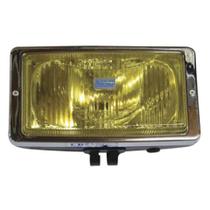 Farol milha h3 amarelo aro cromado scania r112 / 583179ca