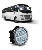 Farol Milha Longo Alcance Caminhão Ônibus Van 6 LED 12 Volts