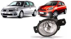 Farol Milha Neblina Clio 2003 A 2012 March 2014 Esquerdo