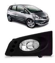 Farol Milha Neblina Com Grade Honda Fit 2009 a 2011 Direito Farol Milha Neblina Com Grade Honda Fit 2009 a 2011 Direito