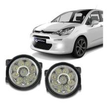 Farol Milha Neblina Par Led Integrado Citroen C3 2002 A 2012 Farol Milha Neblina Par Led Integrado Citroen C3 2002 A 2012