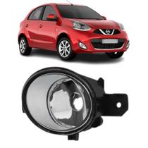 Farol milha nissan march 2011 2012 2013 2014 2015 16 2017 le - BIBAS