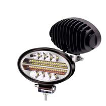 Farol milha oval 48 LED 10/30V Temperatura de cor 6000K 10,93cm
