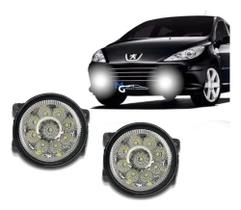 Farol Milha Par Led Integrado Peugeot 307 2007 2008 A 2014 Farol Milha Par Led Integrado Peugeot 307 2007 2008 A 2014