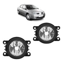 Farol Milha Renault Megane 2006 2007 2008 2009 Auxiliar/Luz de Milha/Neblina Novo Par Farol Milha Renault Megane 2006 2007 2008 2009 Auxiliar/Luz de Milha/Neblina Novo Par