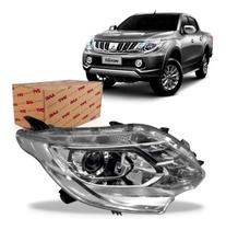 Farol Mitsubishi L200 Triton / 17 a 23 - Lado Direito (Passageiro) Pisca Azul