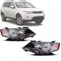 Farol Mitsubishi Outlander 2007 2008 2009 2010 - Unidade