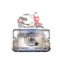 Farol Mobilete Cromado De Ferro