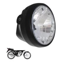 Farol Modelo Original Completo Titan Ks Es Fan 125 2000 Até 2009 Preto - prime