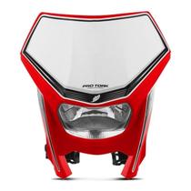 Farol Moto Pro Tork Universal Off Road On Road Resistente Fácil Instalação