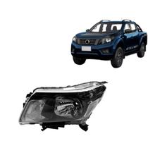 Farol Nissan Frontier 2017 a 2021 Esquerdo Farol Nissan Frontier 2017 a 2021 Esquerdo