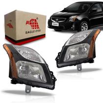 Farol Nissan Sentra Mascara Negra 2010 2011 2012 2013