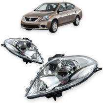 Farol nissan versa 2011 2012 2013 2014 esquerdo Farol nissan versa 2011 2012 2013 2014 esquerdo