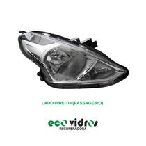 Farol Nissan Versa 2015-2020 Cromado - TYC