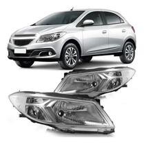 Farol Onix 2013 2014 2015 2016 2017 2018 2019 Cromado Farol Onix 2013 2014 2015 2016 2017 2018 2019 Cromado