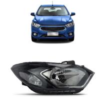 Farol Onix e Prisma 2017 a 2020 Manual Com Led Friso Cromado Farol Onix e Prisma 2017 a 2020 Manual Com Led Friso Cromado