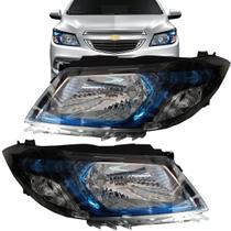 Farol Onix Prisma 2012 2013 Máscara Negra