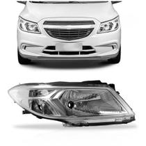 Farol Onix Prisma 2013 2014 2015 2016 Manual Cromado
