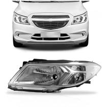 Farol Onix Prisma 2013 2014 2015 2016 Manual Cromado