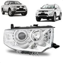 Farol Pajero Dakar 2009 A 2013 L200 2013 A 2015