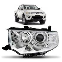 Farol Pajero Dakar e Triton 2014 a 2018 Fume Eletrico